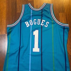 NBA Charlotte Hornets Mugsy Bogues Jersey 🏀